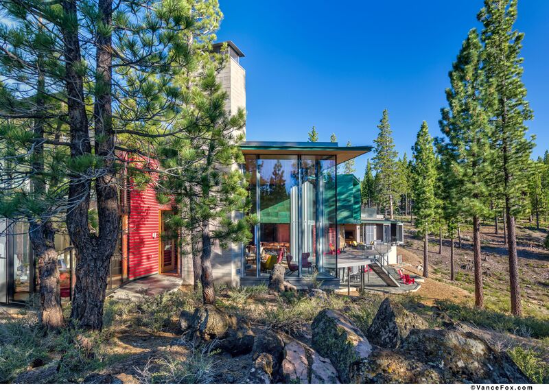 SlimLine 38 Finestre, SlimLine 38 Porte, ConceptWall 50 Facciate continue e Mosquito Sistemi complementari - Martis Camp situato in Truckee, CA, Stati Uniti d'America