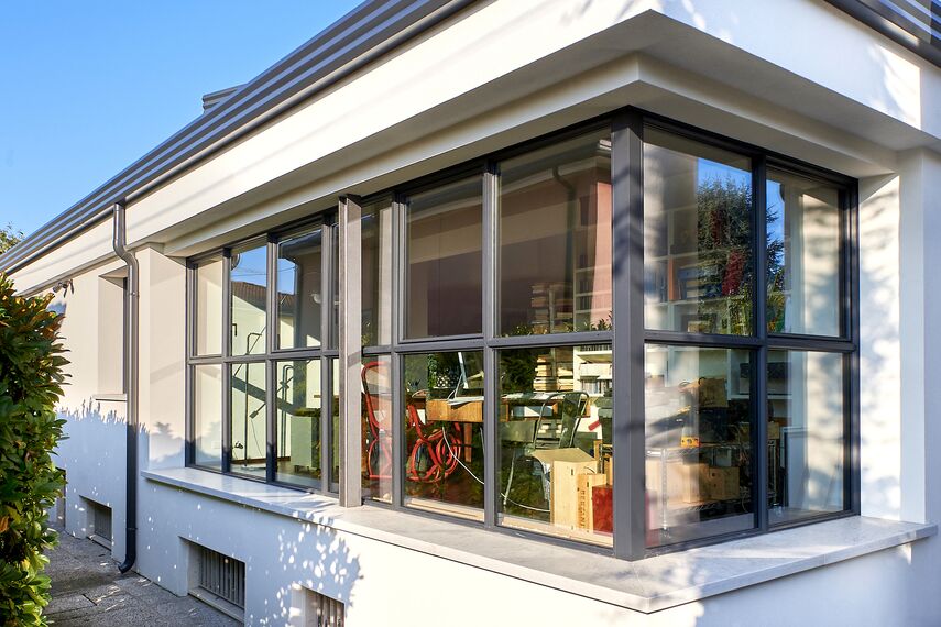ConceptPatio 130 Sistemi scorrevoli, CS 86-HI (c) Sistemi annullati, SlimLine 38 Standard Finestre e SlimLine 38 Classic Finestre - Villa Villa Treviso situato in Treviso, Italia