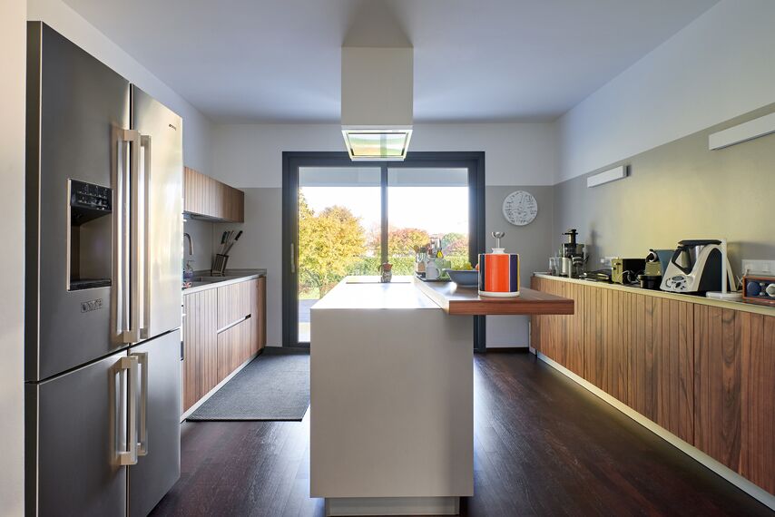 ConceptPatio 130 Sistemi scorrevoli, CS 86-HI (c) Sistemi annullati, SlimLine 38 Standard Finestre e SlimLine 38 Classic Finestre - Villa Villa Treviso situato in Treviso, Italia