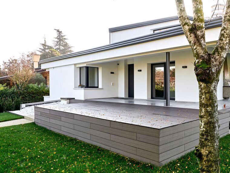 ConceptPatio 130 Sistemi scorrevoli, CS 86-HI (c) Sistemi annullati, SlimLine 38 Standard Finestre e SlimLine 38 Classic Finestre - Villa Villa Treviso situato in Treviso, Italia