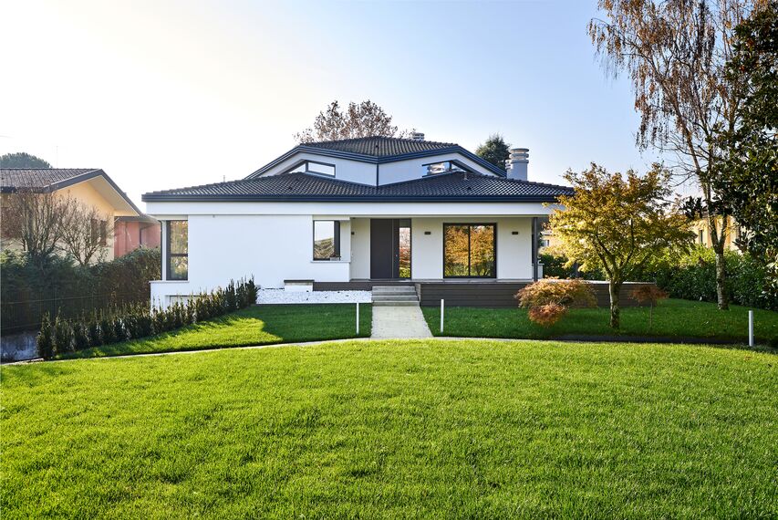 ConceptPatio 130 Sistemi scorrevoli, CS 86-HI (c) Sistemi annullati, SlimLine 38 Standard Finestre e SlimLine 38 Classic Finestre - Villa Villa Treviso situato in Treviso, Italia