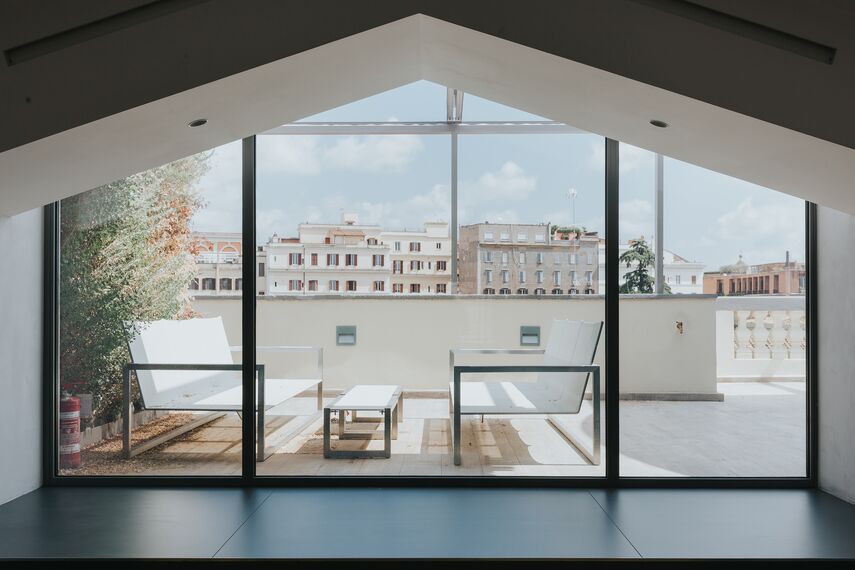SlimLine 38 Finestre e ConceptSystem 77 Finestre - Office building Roma situato in Rome, Italia