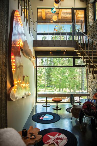 ConceptSystem 77 Finestre, ConceptSystem 77 Porte, HiFinity Sistemi scorrevoli e Purity Maniglie - Flying Star Residence situato in Bridger Canyon, Stati Uniti d'America