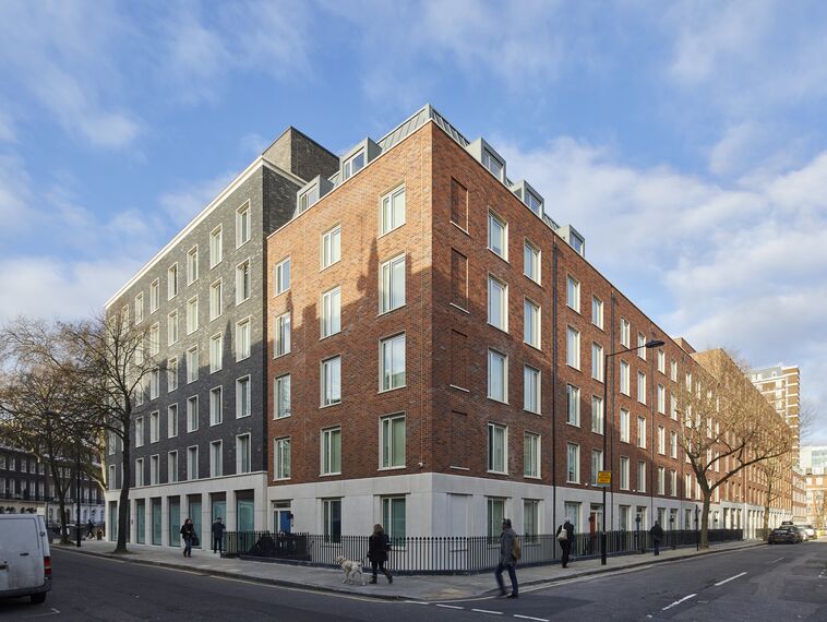 CS 38-SL Sistemi annullati - Complesso di appartamenti Cartwright Gardens situato in London, Regno Unito