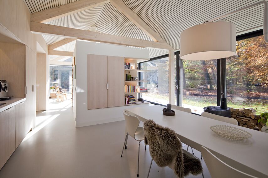 ConceptPatio 130 Sistemi scorrevoli, ConceptSystem 77 Finestre e ConceptWall 50 Facciate continue - The Brouwhuis situato in Oisterwijk, Paesi Bassi