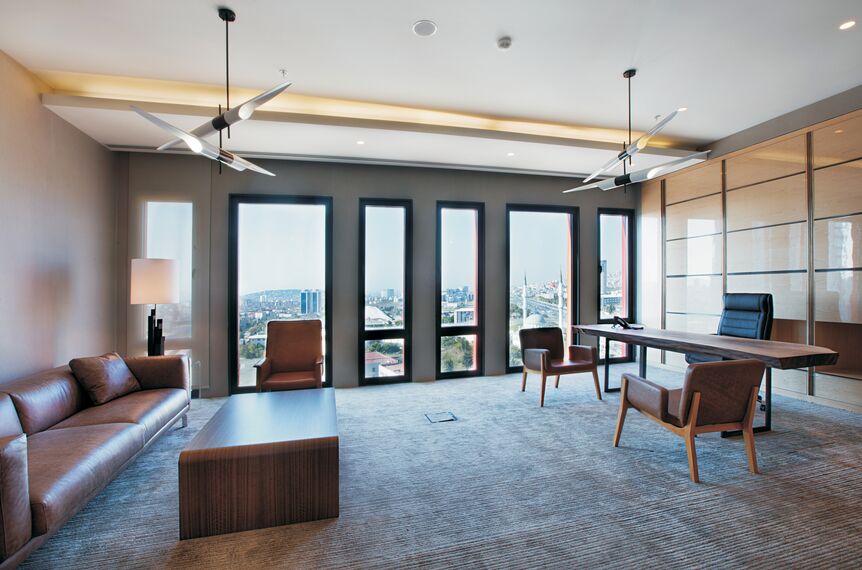 CS 86-HI (c) Sistemi annullati e CW 50-SC Facciate continue - Business center Lapishan situato in Istanbul, Turchia