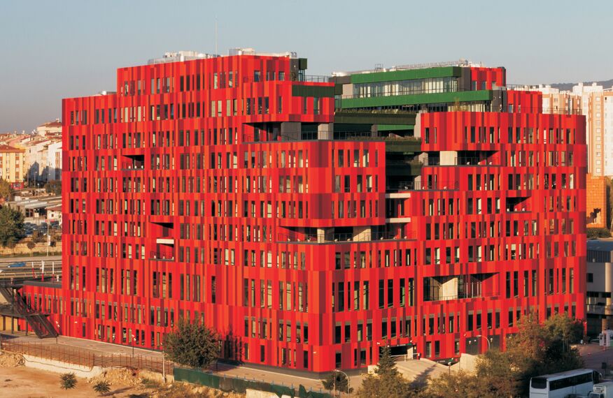 CS 86-HI (c) Sistemi annullati e CW 50-SC Facciate continue - Business center Lapishan situato in Istanbul, Turchia