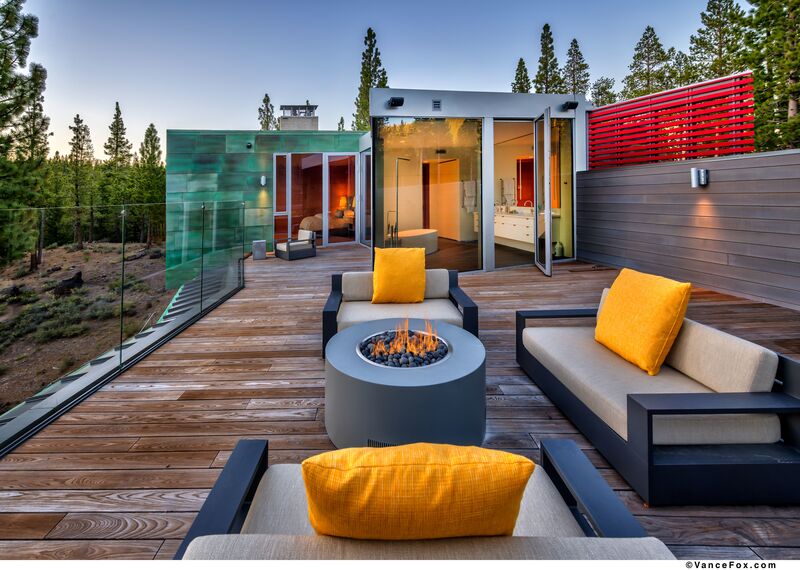 SlimLine 38 Finestre, SlimLine 38 Porte, ConceptWall 50 Facciate continue e Mosquito Sistemi complementari - Martis Camp situato in Truckee, CA, Stati Uniti d'America