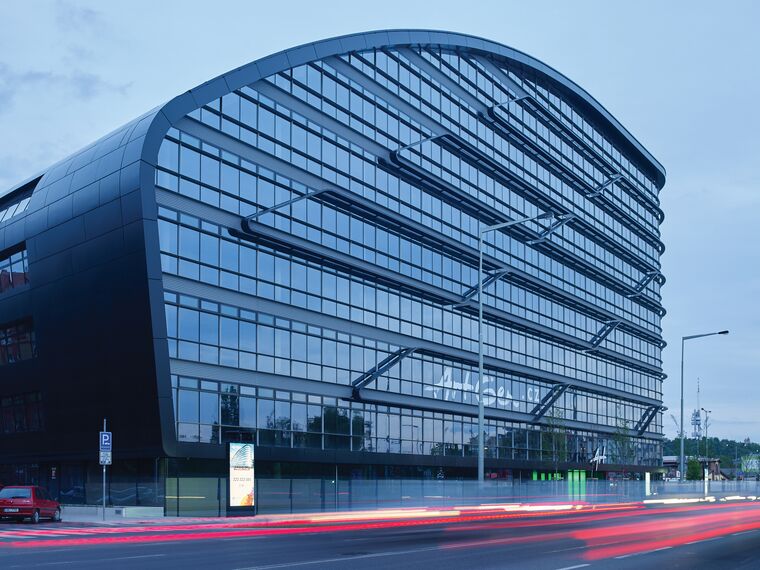 ConceptWall 50 Facciate continue - Office building ArtGen situato in Prague, Repubblica Ceca