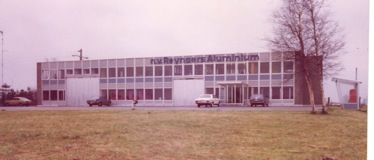 Immagine storica del Reynaers Campus.
