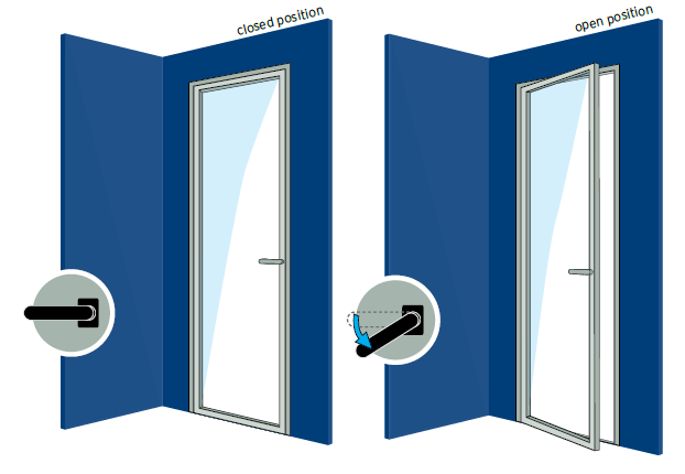 Porta aluminio simples