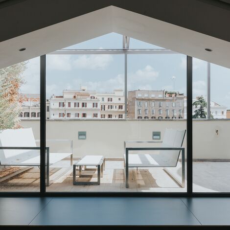 SlimLine 38 Finestre e ConceptSystem 77 Finestre - Office building Roma situato in Rome, Italia