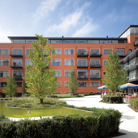 CS 38-SL Sistemi annullati e ConceptSystem 77 Finestre - Complesso di appartamenti 7even Gardens situato in Leuven, België