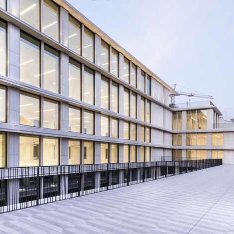 MasterLine 8-HI Porte, SlimLine 38 HI Finestre, CS 77 Fire Proof Porte, CW 50-HI Facciate continue e CW 50-ALU ON STEEL Facciate continue - Spiga26 situato in Milan, Italia