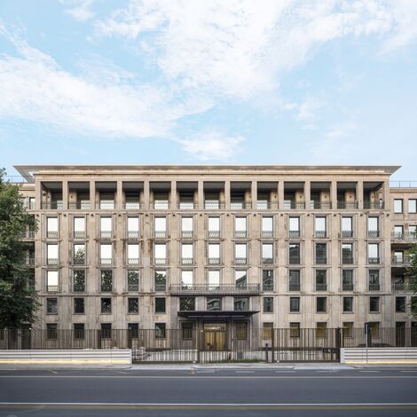 MasterLine 8-HI Porte, SlimLine 38 HI Finestre, CS 77 Fire Proof Porte, CW 50-HI Facciate continue e CW 50-ALU ON STEEL Facciate continue - Spiga26 situato in Milan, Italia