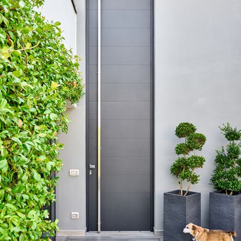 HiFinity Sistemi scorrevoli, MasterPatio Sistemi scorrevoli, MasterLine 8 Porte, SlimLine 38 Finestre, SlimLine 38 Porte, MasterLine 8 Panel Door Porte, SlimLine 38 Ferro Finestre e SlimLine 38 Ferro Porte - Ville Twin situato in Briga Novarese, Italia