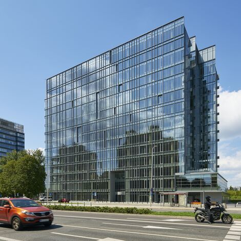 CW 50-HI Facciate continue - Office building Equator IV situato in Warsaw, Polonia