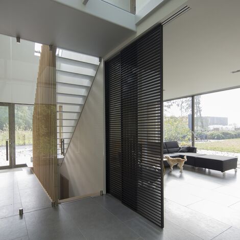 CS 86-HI (c) Sistemi annullati, ConceptWall 50 Facciate continue e HiFinity Sistemi scorrevoli - Villa Forest Villa Voorschoten situato in Voorschoten, Paesi Bassi