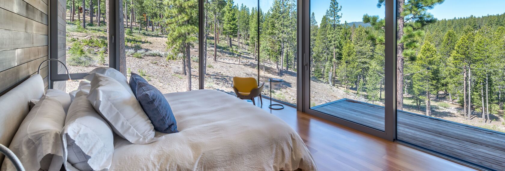 SlimLine 38 Finestre, SlimLine 38 Porte, ConceptWall 50 Facciate continue e Mosquito Sistemi complementari - Martis Camp situato in Truckee, CA, Stati Uniti d'America