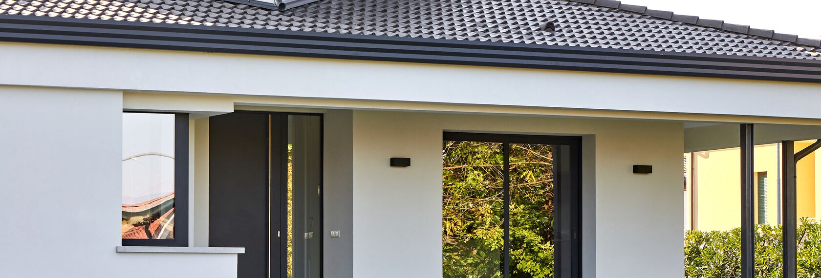 ConceptPatio 130 Sistemi scorrevoli, CS 86-HI (c) Sistemi annullati, SlimLine 38 Standard Finestre e SlimLine 38 Classic Finestre - Villa Villa Treviso situato in Treviso, Italia