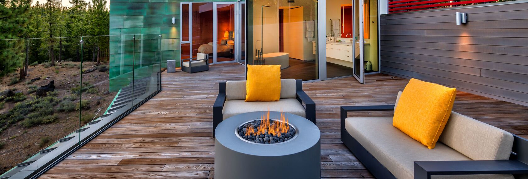 SlimLine 38 Finestre, SlimLine 38 Porte, ConceptWall 50 Facciate continue e Mosquito Sistemi complementari - Martis Camp situato in Truckee, CA, Stati Uniti d'America