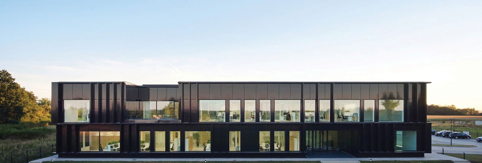 ConceptSystem 59Pa Finestre e CW 50-HI Facciate continue - Pivexin Technology Headquarter situato in Babice, Polonia