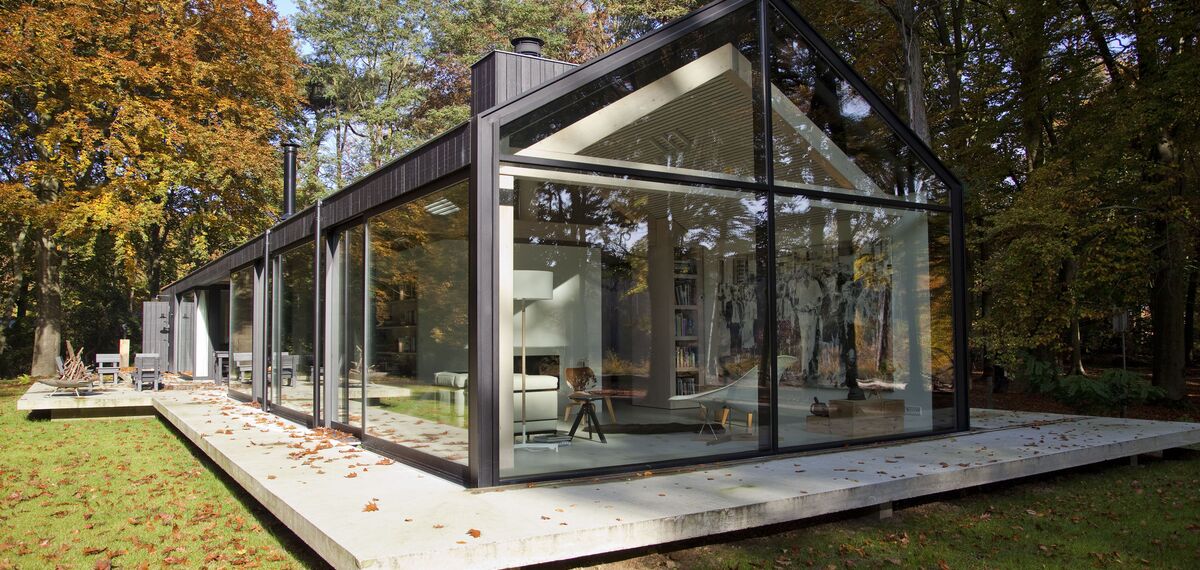 ConceptPatio 130 Sistemi scorrevoli, ConceptSystem 77 Finestre e ConceptWall 50 Facciate continue - House The Brouwhuis situato in Oisterwijk, Paesi Bassi