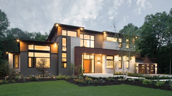 ConceptWall 50 Facciate continue e ConceptSystem 77 Finestre - Forest View Residence situato inCanada