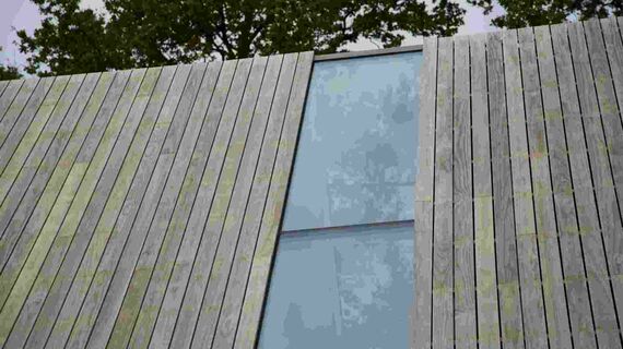 CS 86-HI (c) Sistemi annullati, ConceptWall 50 Facciate continue e HiFinity Sistemi scorrevoli - Villa Forest Villa Voorschoten situato in Voorschoten, Paesi Bassi